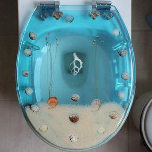 Toalettstolar cm högkvalitativt vackert ljusblå riktigt torrblomskalhartsskydd