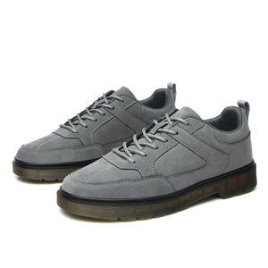 Lågpris Mens Running Shoes Kvinnor Tränare Triple Black Gray Beige Brown Fashion Outdoor Sports Sneakers Walking Runner Sko Storlek 39-44