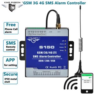 GSM 3G 4G Cellular RTU Relä Switch Industriell IoT Remote Monitoring System Inbyggd Watchdog SMS Alarm Enhet S150