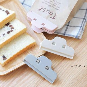 Bag Clip Sealing Fresh Keeping Sealer Clamp Plastic Helper Food Saver Kitchen Gadgets Seal Pour Storage Bags Clips Tea SEAWAY BBF14131