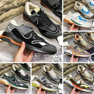Дизайнерские кроссовки роскошные мужчины женщины кроссовки спортивная обувь ручной полированной и б / у Oldultrapace серии спортивная обувь TPU роз снизу 35-45