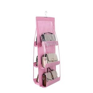 Wholesale storage for purses in closet for sale - Group buy Storage Boxes Bins Or Pocket Foldable Hanging Bag Purse Handbag Organizer Door Sundry Hanger Closet Hang