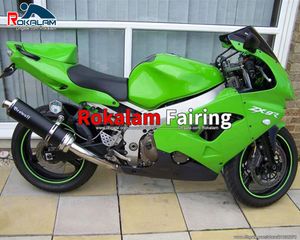 Kawasaki Ninja ZX9R 98 99 PERSASYONLARI Yeşil Cowling ZX 9R 1998 1999 Sportbike Fairings Kiti Kapsar (Enjeksiyon Kalıpları)