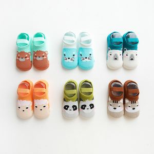 Newborn Baby Boy Girl Socks Cartoon Spring Autumn Anti Slip Socks for Girls Casual Cotton Floor Kids Clothes 1095 X2