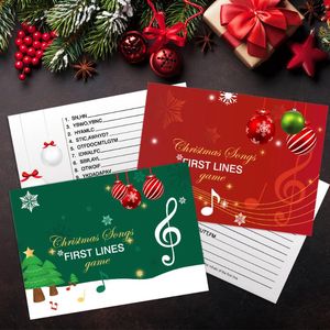 Cartões Cartões Feliz Natal Xmas Festa de Árvore Papai Noel Tema Preciso Convite Cartão Feliz Ano Decoringings