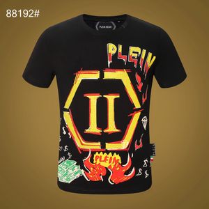 PLEIN BEAR T-Shirt Herren-Designer-T-Shirts Markenkleidung Strass-Schädel-Männer-T-Shirts Klassische hochwertige Hip-Hop-Streetwear-T-Shirt Lässige Top-T-Shirts PB 11354