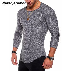 Naranjasabor Mäns Hoodies Höst Färgglada Långärmad Casual Shirt Mens Brand Clothing Male Sweatshirt 4XL N543