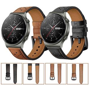 Genuine Leather Smart Band for Huawei Watch Gt2 Pro Watch Strap for Honor Gs Pro / Es Huawei Gt 2 Pro 20/22mm Bracelet Watchband H0915