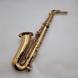 Jupiter JAS-769-II ALTO EB TUNE SAXOPHONE E Płaskie instrument muzyczny Mosiądz złoty lakier Plated Sax z obudową i akcesoriami
