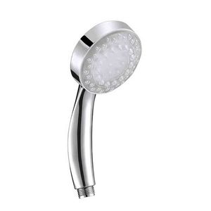 Chuveiro cabeça universal massagem banheiro led handheld rotativo poderoso com luz automática luz brilho romântico H1209