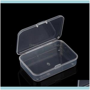 Jewelry Jewelryjewelry Pouches Bags 1/5Pcs Plastic Storage Box Case Packaging & Display Aessories Organizer Container Ring Earring Carrying