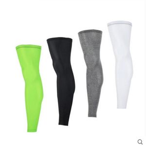 Um Par Anti Anti UV Ciclismo Legwarmers Compressão Bike Sports Leggings correndo Caminhadas Basquete Futebol Futebol Manga Esportiva Segurança 1009 Z2