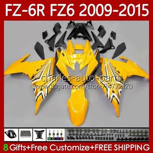 YAMAHA FZ 600 FZ-6R FZ600 FZ6R 2009 2010 2011 2012 2013 2014 2015 Vücut 103NO.120 FZ-6N 09 10 11 12 13 14 15 FZ6N 09-15 Karoser Işık Sarı Kiti