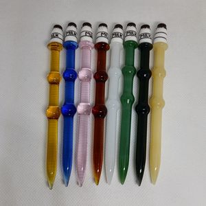 DHL Mleko Szkło Wax Dabber Narzędzie 5.4inch Długość Palenie Kolorowe Dab Nails Rura Tobacco Suche Zioła Kij Kij Rigns dla Quartz Banger