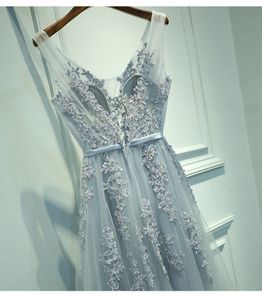 Сексуальное V-образное вечернее платье Robe de Soire