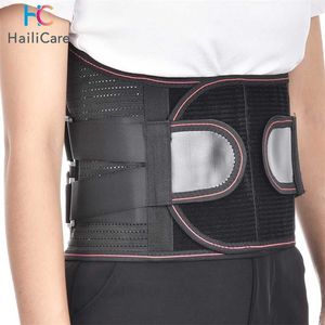 Waist Air Traction Brace Belt Spinal lumbar Support Back Relief Backach Pain Release Massager Unisex Physio Decompression 220208