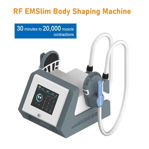 新しい高強度EMT RF脂肪燃焼整形の造形機械2ハンドルEMS筋肉刺激装置電磁EMSLIM EMT機械