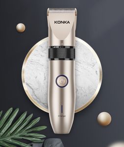 Konka Electric Hair Trimmer KZ-TJ01 Men Clipper Adult USB Rechargeable Ceramic Cutting myyshop