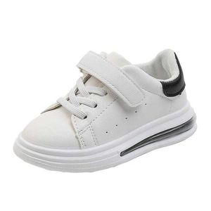 Dzieci Buty Dziewczyny Chłopcy Sport Antislip Soft Dotning Kids Baby Sneaker Casual Flat Sneakers White Berbecia Buty Kid X0703