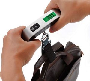 Fashion Weight Scales Portable LCD Display Electronic Hanging Digital Luggage Weighting Scale 50kg*10g 50kg /110lb