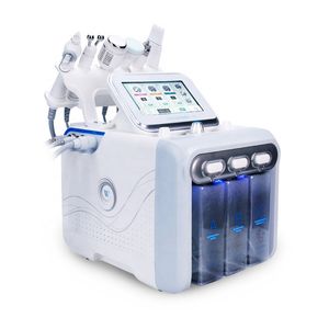 Macchina per il viso all'ossigeno all'idrogeno 6 in 1 Microdermoabrasione RF Ringiovanimento della pelle Peeling con microcristalli Acqua Sollevamento biologico Macchina per la rimozione delle rughe