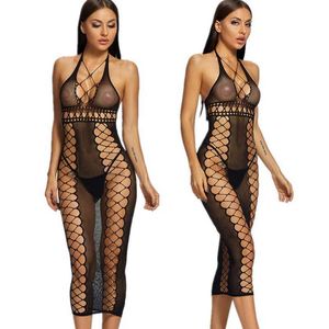 Sexy lingerie hot Women's underwear erotica porn cospaly costumes erotic dresses slips porno intimate kimino Stretch net dress