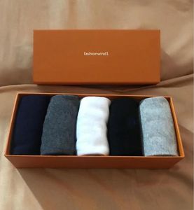 Mens Womens sport socks 100% Cotton anklet whole Couple 5 colors sock long and tube-shaped With yellow box191z