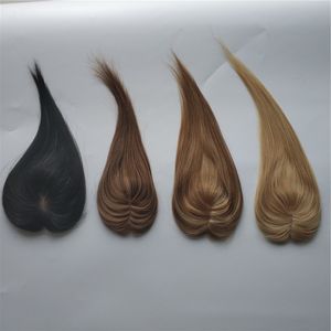 Navio grátis 6cm x 9 cm Estoque realce cor seda top top humanos toppers para mulheres fliter de cabelo bater cabelo