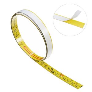 Wholesale table tap resale online - Kitchen Faucets Self Adhesive Inch And Metric Ruler Miter Track Tape Measure Steel Saw Scale For T track Router Table Band Woodworking