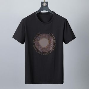 2022SS maglietta del progettista all'ingrosso top ricamo artigianale anatre design congiunto camicie da uomo 100% cotone maglietta da donna taglia asiatica S-XXL # 09