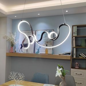 Acabamento de café Luzes pendentes LED modernos para sala de jantar de cozinha suspensão de luminária Luminária Lâmpadas de lâmpadas de luminária