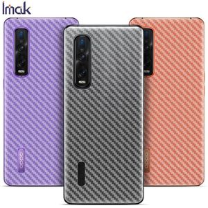 Carbon Fiber Pattern Back Film For OPPO Find X2 Pro Protector Imak Full Coverage Curved Surface Protection Cover Protect Cell Phone Screen P