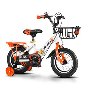 A12 Tiger Child Tricycle Folding 1-3-6 år gammal Baby Trolley Baby Cykel Kids Bike