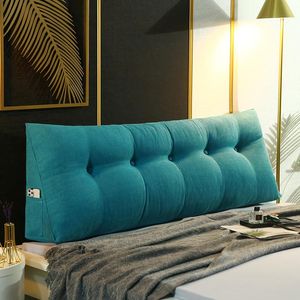 Huvudst￶dkudde stort ryggst￶d Tatami Bed Simple Headboard Soft Pack Back Midje Support Kudde Kudde/Dekorativ