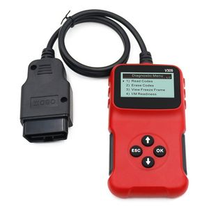 8-15.5V Múltiplos idiomas V309 Scanner de diagnóstico de falha de carro OBD OBD2 ELM327 Ferramenta de verificação do leitor de código