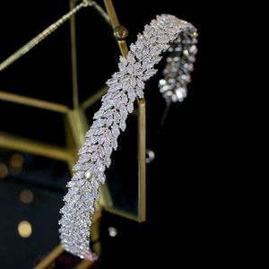 Moda cabeça cocar flor coroa de cristal de cristal de casamento acessórios de casamento acessórios de casamento acessórios tiara x0625