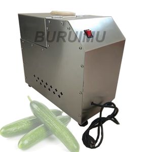 Macchina per il taglio di verdure multifunzione elettrica Frutta Radice di loto Macchina per affettare patate Produttore di lavorazione a cubetti di carote 220V