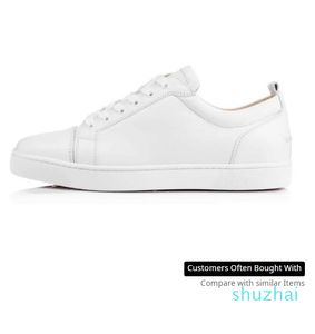 2022 White Black Black Leather Mens Sneakers Sneakers Women Classic Designer Outdoor Trainer Comfort Casual Walking Casual