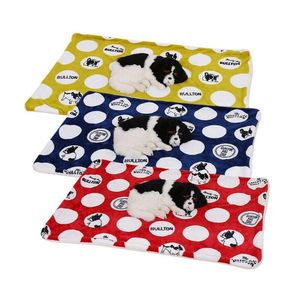 Wholesale soft kennels resale online - Kennels Pens Autumn Winter Warm Pet Bed Mat Fleece Blanket Super Soft Thicken Cushion Cat Puppy Pads Supplies