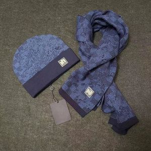 2022 Scarf hat Hats Scarves Sets 2021 New Designer Scarf Hat Set Mens Womens Winter Warm Beanie and Scarves Sets High Quality Optional Exquisite Gift Box