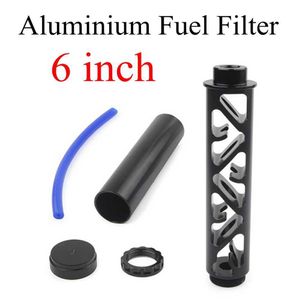 6inch Car Fuel Filter Solvent Trap 1 2-28 For NAPA 4003 WIX 24003 Aluminium Fuel-Filter 1 2x28 Filtro NAPA5x8-24