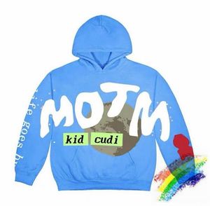 Men's Hoodies & Sweatshirts Foaming Printing CPFM.XYZ FOR MOTM III LIFE GOES BY HOODIE Men Women 1:1 High Quality Streetwear Heavy Fabric Pu