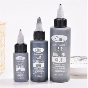 Anti-alerji saç bağlama tutkal saç parçacığı peruk saç uzatma jel pro salon için tutkallar 30ml 60ml 118ml