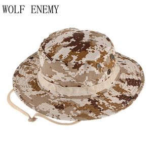 High Quality Tactical Sniper Camouflage Boonie Hats Men And Women Outdoor Mountaineering Cap Military Hat