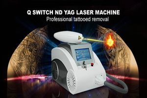 Fabrik 1064nm 532nm 1320nm Våglängd LaserPortable Q Switch Nd Yag Laser Tattoo Removal Machine