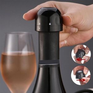 Vinpropp mini förseglad bubbla champagne kork kök bar verktyg roterbar hålla färska viner flaska korkar ll596