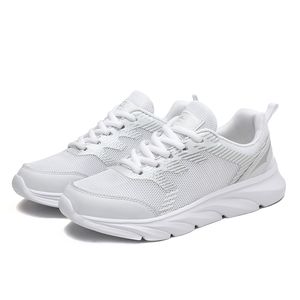 Toptan 2021 Tenis Erkekler Bayan Spor Koşu Ayakkabıları Süper Hafif Nefes Koşucular Siyah Beyaz Pembe Açık Sneakers Boyutu 35-41 WY04-8681
