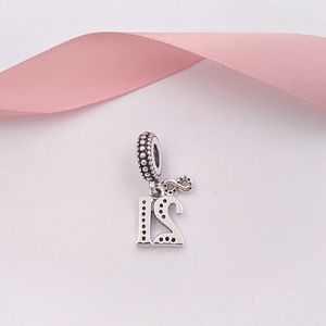 Modna biżuteria zestawy 925 Sterling Silver Anklets Łańcuchy Koralik Pandora 21 lat miłości Charms Kobiety Mężczyzna Maker Bransoletka dla Teen Naszyjniki dla mężczyzn DIY 797263CZ