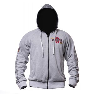 OLYMPIA Men Gyms Hoodies Fitness Bodybuilding Sweatshirt Pullover Sportswear Man Workout Jacket Hoodie Clothing 210813