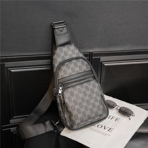 Luxus Messenger Bags Leder Männliche Brust Herren Umhängetasche Einzelner Schultergurt Rucksack Lässige Reisetaschen Briefdruck Frauen Geldbörsen Für Jungen Mädchen Rucksäcke